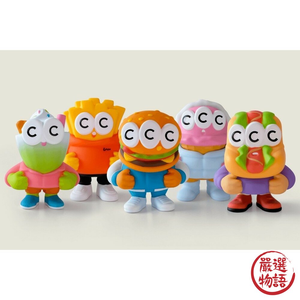 現貨 日本FUSEE扭蛋SUKOTA DINER軟膠公仔|漢堡 薯條  奶昔 熱狗 冰淇淋 轉蛋 公仔 收藏 日本進口-圖片-2