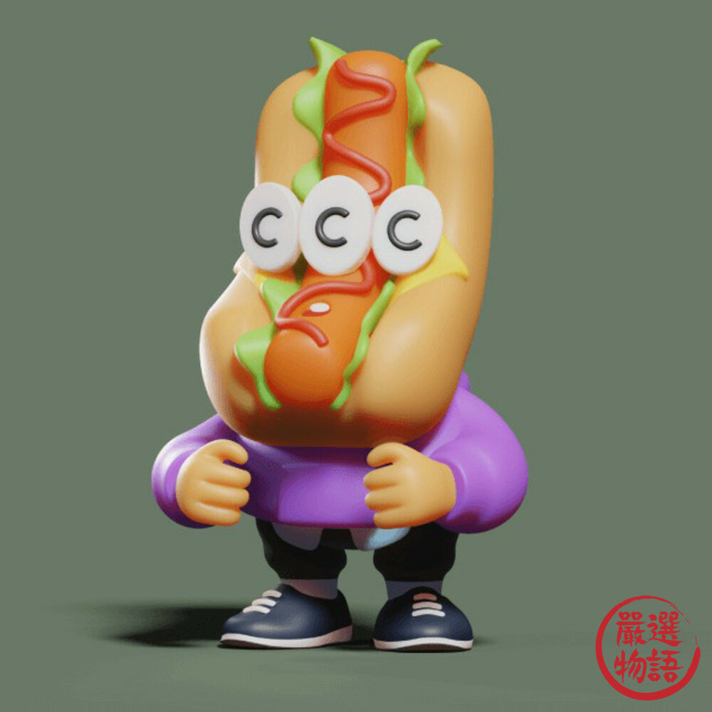 現貨 日本FUSEE扭蛋SUKOTA DINER軟膠公仔|漢堡 薯條  奶昔 熱狗 冰淇淋 轉蛋 公仔 收藏 日本進口-圖片-6