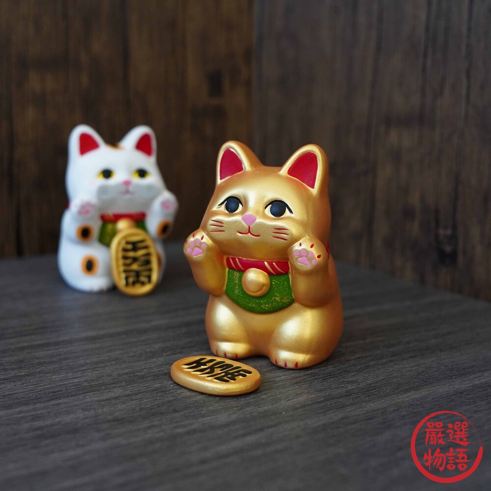 招財小物RYUKODO龍虎堂貼臉招財貓招財擺飾|招財貓擺飾入厝禮物開店送禮過年擺飾