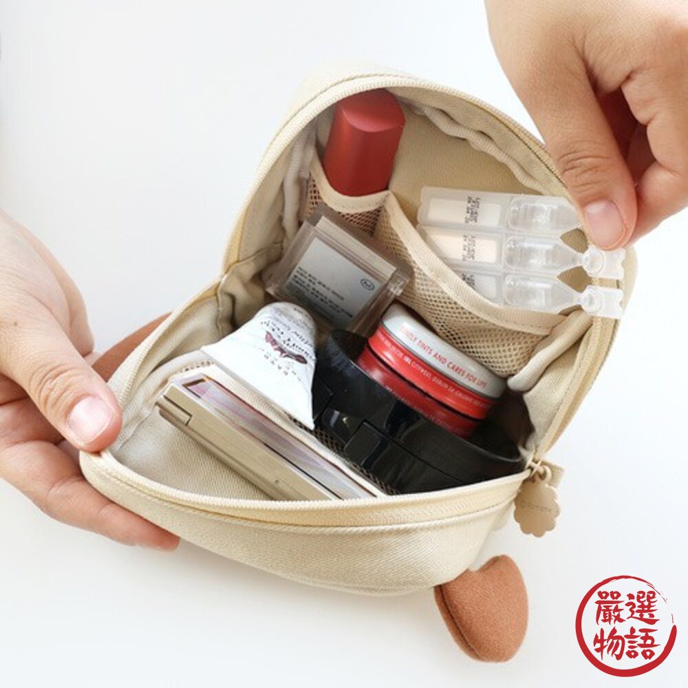 韓國 文創 Romane 收納包 小包包 手拿包 化妝包 韓國包包 隨身小包 收納小包 可愛包包 包包 日本進口-圖片-5