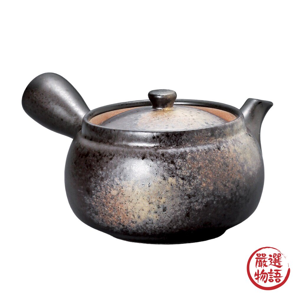 日本製 銀黑結晶彩釉 茶壺 工匠職人 自然釉 陶瓷茶壺 泡茶 茶杯 茶葉 茶海 日本茶道 茶陶文化 日本進口-圖片-1