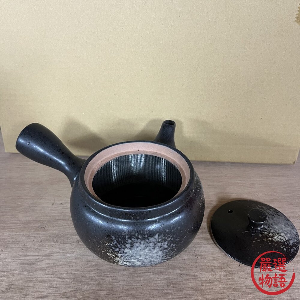 日本製 銀黑結晶彩釉 茶壺 工匠職人 自然釉 陶瓷茶壺 泡茶 茶杯 茶葉 茶海 日本茶道 茶陶文化 日本進口-圖片-3