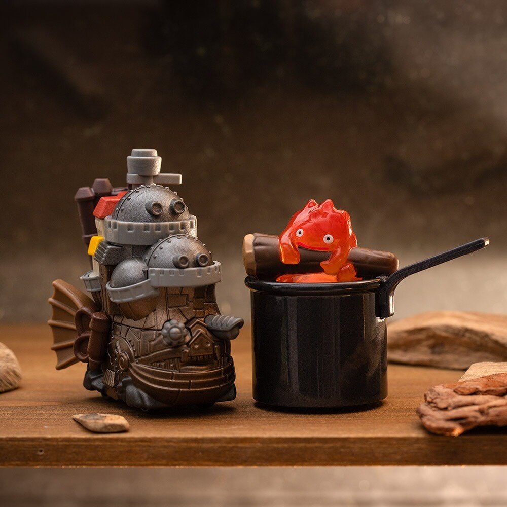 SF-020700-日本 TOMICA 霍爾的移動城堡 卡西法 鍋爐 合金車 | 宮崎駿 小車 模型 公仔 多美小汽車 玩具車 日本進口