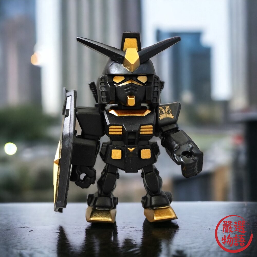 日本進口萬代 麥當勞 安格斯 鋼彈 黑牛 元祖鋼彈 RX78 聯名 GUNDA 公仔 模型 McDonald's-圖片-2
