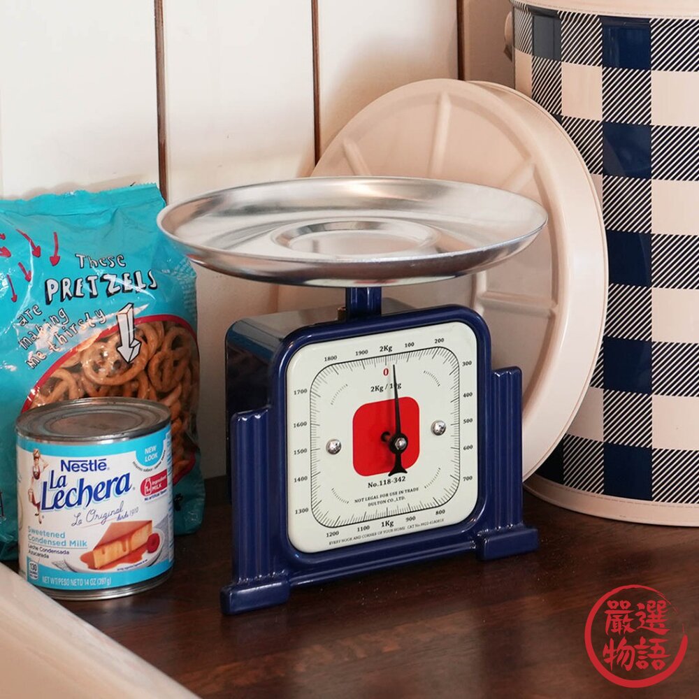 日本 DULTON 廚房料理秤 2kg 復古工業風|茶葉秤 磅秤 料理秤 小磅秤 咖啡秤-圖片-2