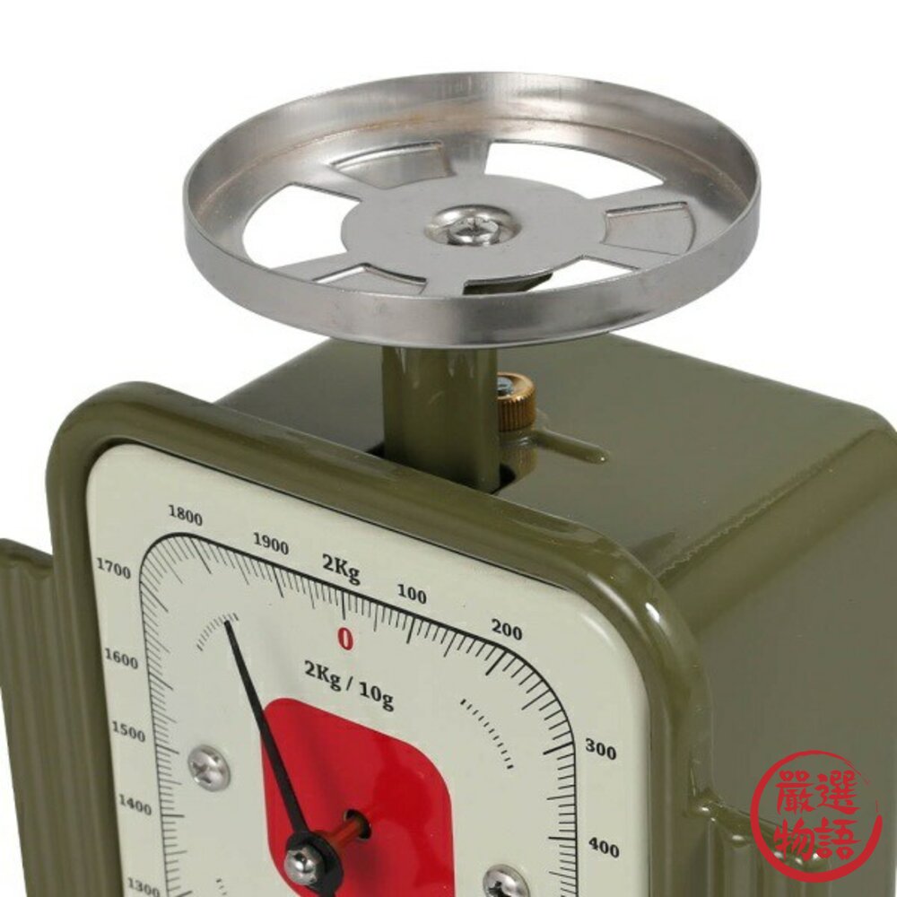 日本 DULTON 廚房料理秤 2kg 復古工業風|茶葉秤 磅秤 料理秤 小磅秤 咖啡秤-圖片-3