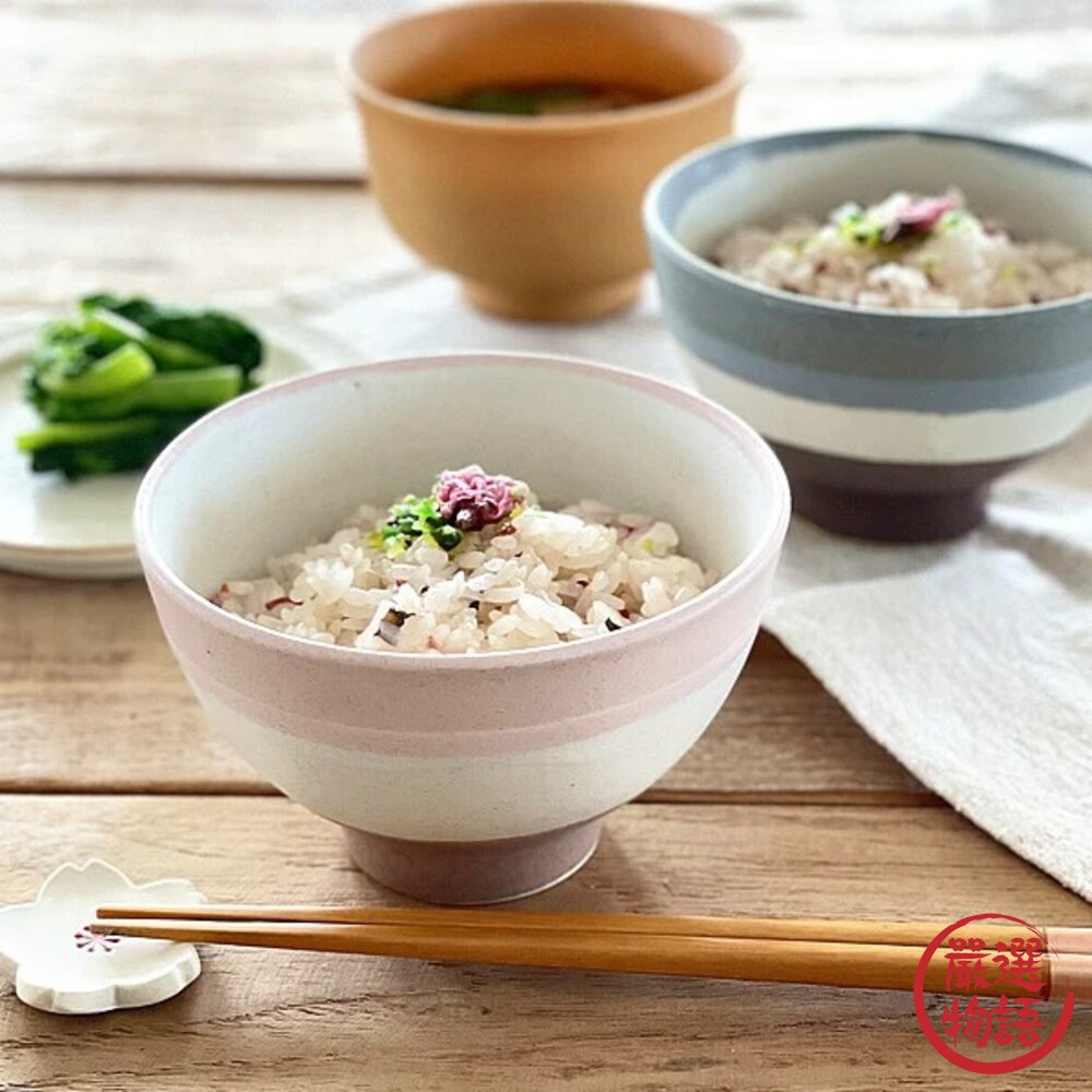 日本製 啞光彩紋 餐碗 美濃燒 陶瓷碗 輕量碗 日本碗 夫妻碗 飯碗 湯碗 瓷碗 碗 餐具 碗筷 碗盤 日本進口-圖片-3