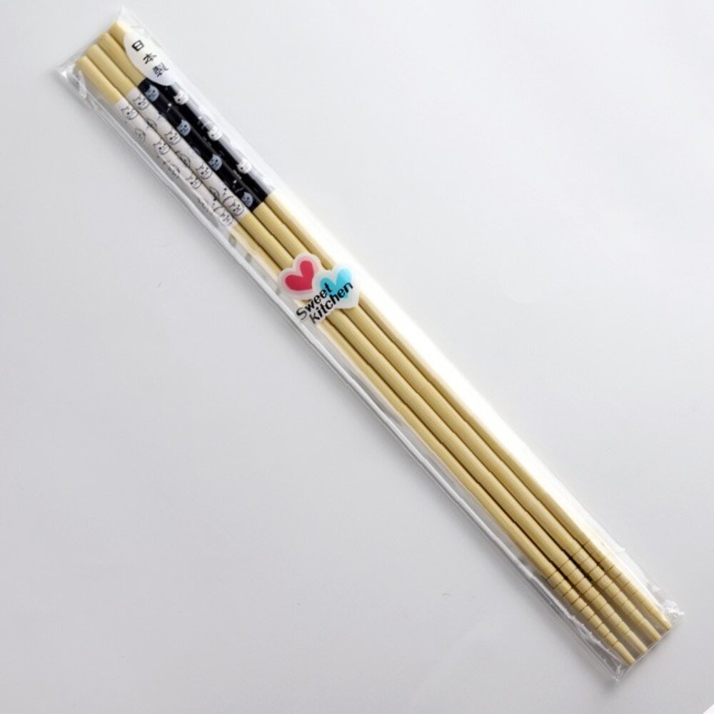SF-020743-日本製 貓咪 木質筷子 油炸筷 長筷 日本筷子 環保筷 竹筷子 筷子 竹筷 木筷  碗筷 餐具 碗筷 筷 日本進口