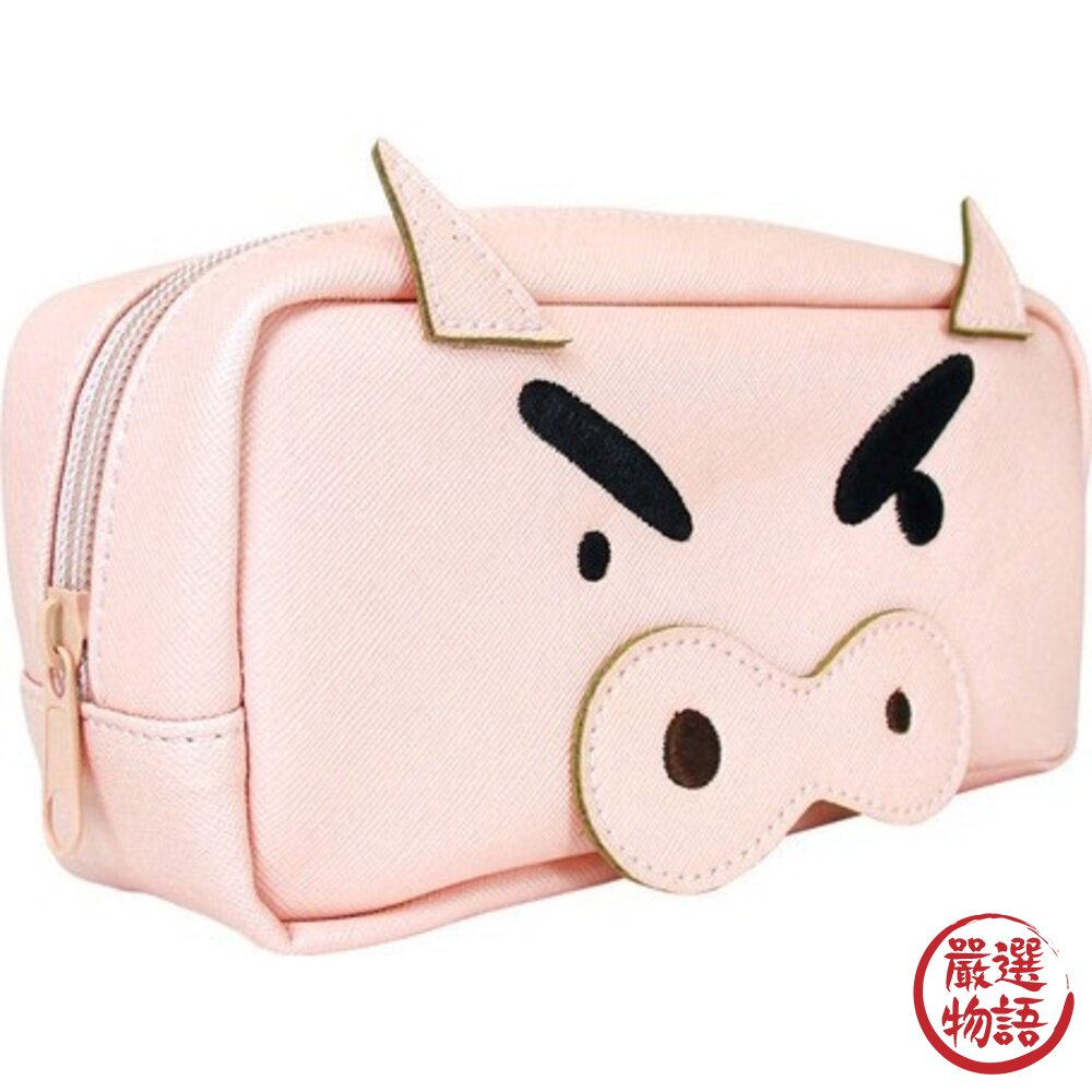 日本兒童鉛筆盒 T'S FACTORY 蠟筆小新 鉛筆盒大容量 鉛筆袋 鉛筆盒 筆袋 化妝包大容量 日本進口-圖片-9