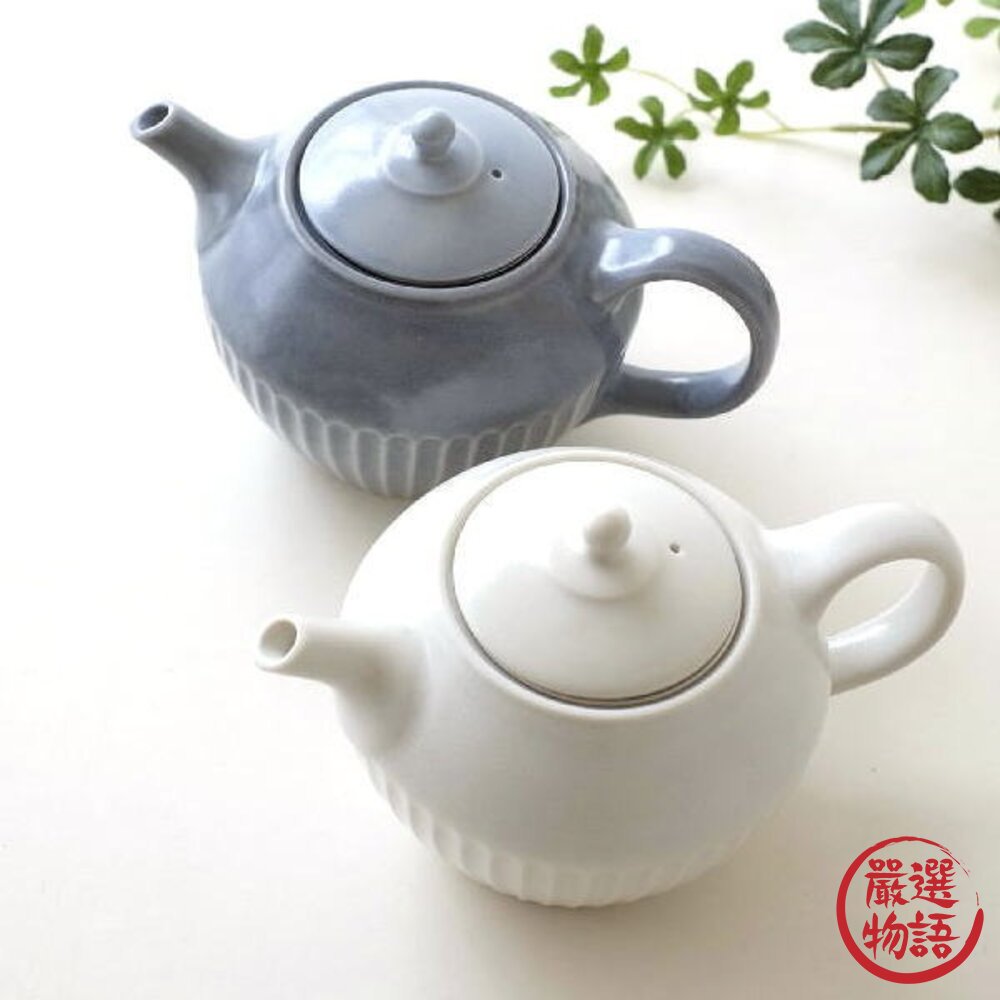 日本製美濃燒泡茶神器啞光菊割茶壺陶壺陶瓷茶壺泡茶壺茶壺花茶壺茶具茶葉日式茶壺壺日本進口