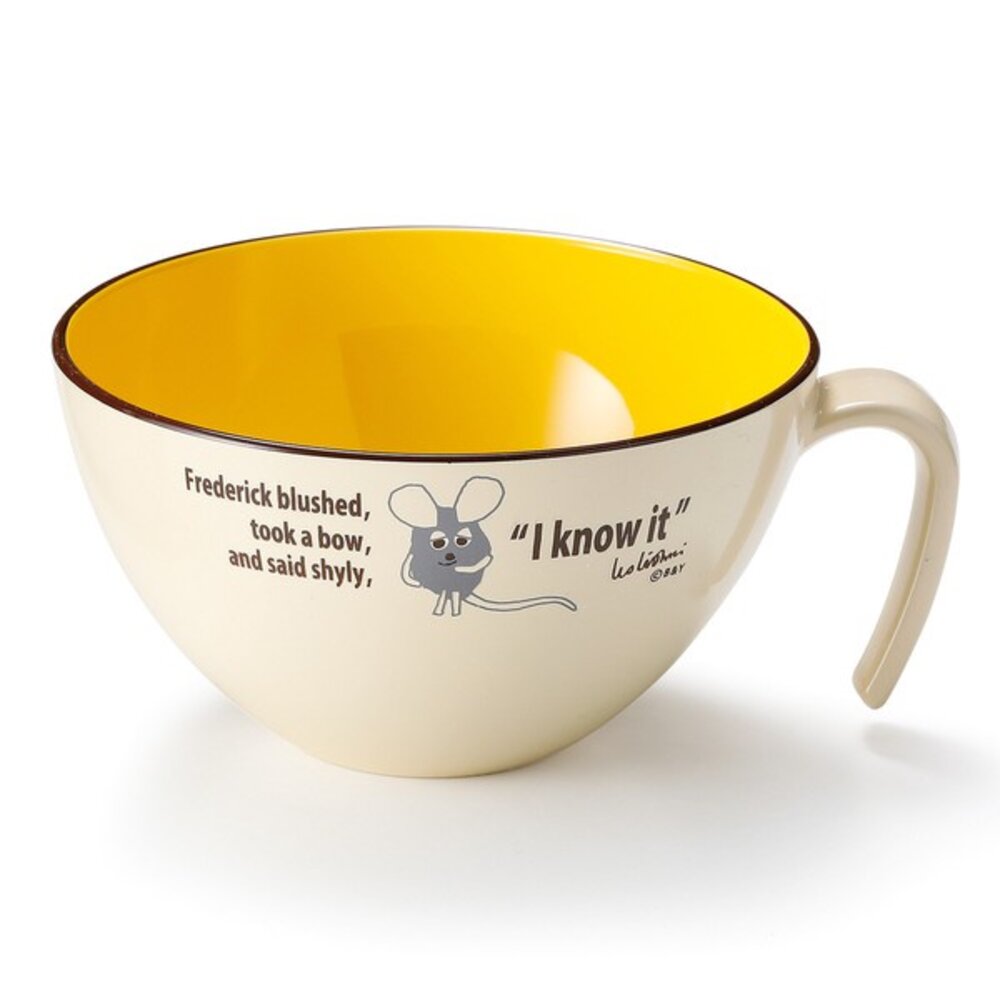 SF-020758-兒童碗 日本製 Leo Lionni's friends 湯杯 湯碗 馬克杯  餐碗 早餐杯 露營杯 杯子 日本進口