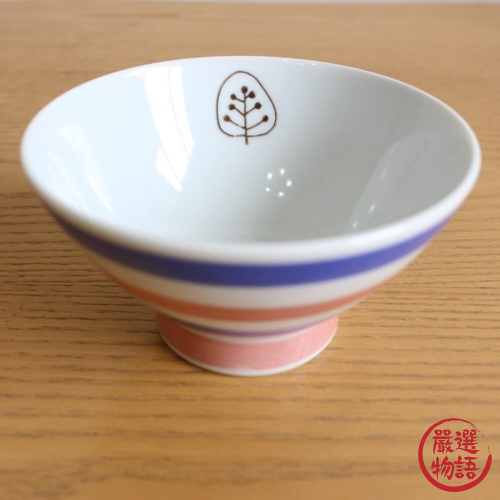 日本製 日式 線條 陶瓷碗 日本碗 飯碗 茶碗 兒童碗 湯碗 碗 波佐見燒 碗盤 日式餐具 餐具 日本進口-圖片-5