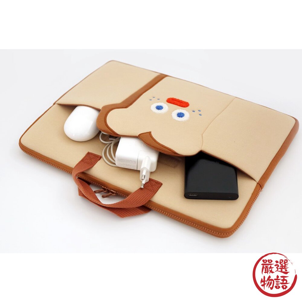 韓國文創 Romane 電腦包 13吋 15吋 手提包|手提電腦包 平板包 筆電包 筆電 ipad 日本進口-圖片-4