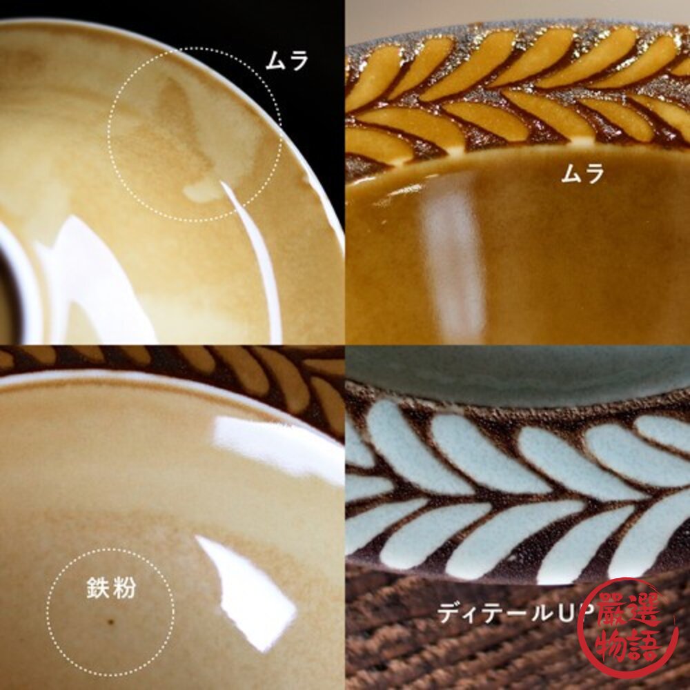 日本製 陶瓷 美濃燒 羽毛 陶瓷盤 沙拉盤 菜盤 水果盤 點心盤 圓盤 盤子 餐盤 瓷盤 碗盤 碗盤器皿 日本進口-圖片-7