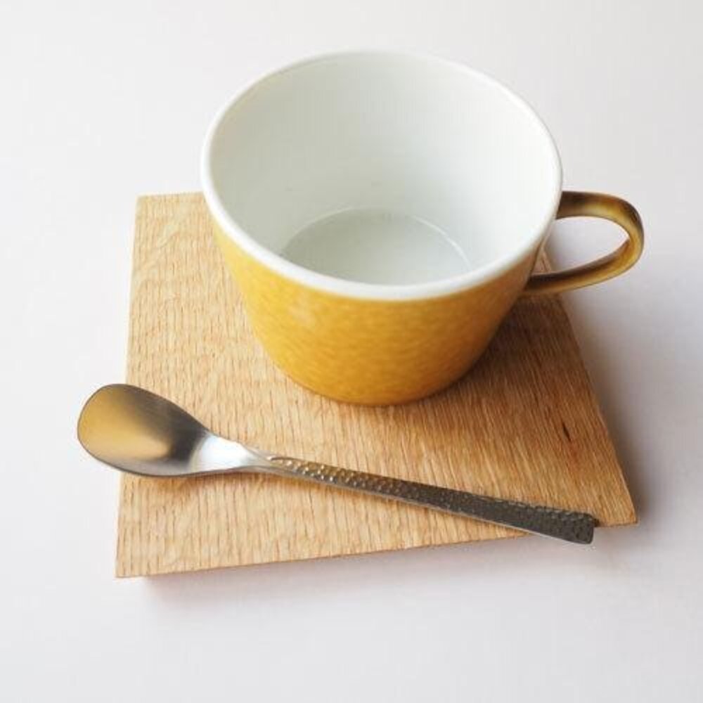 SF-020810-高桑金屬 日本製 elfin 鎚目 不鏽鋼 湯匙 ｜銀鱗 霧面 餐具 勺子 咖啡匙 攪拌匙 匙 小湯匙 日本進口