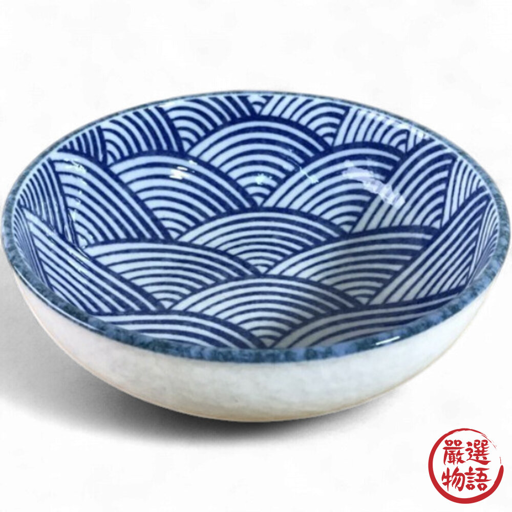 日本製 美濃燒 青海波六兵衛丼飯碗 日本製碗 湯碗 1000ml 湯麵碗 碗公 陶瓷碗 日本碗 美濃燒碗 日本進口-圖片-3