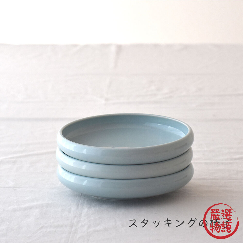 日本製 UN 美濃燒 陶瓷餐盤 圓盤 甜點盤 咖哩盤 義大利麵 菜盤 盤子 盤 綿羊 海豹-圖片-6