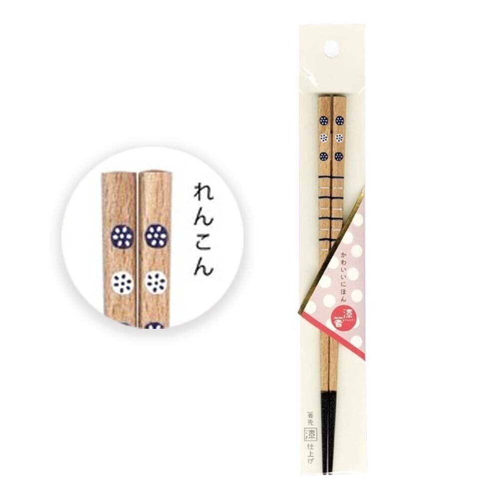 SF-020903-日式筷子 田中箸店天然木製筷子 22.5cm 筷子 櫻花/蓮藕  筷子 日式餐具 竹筷 竹筷子 造型筷子 日本進口
