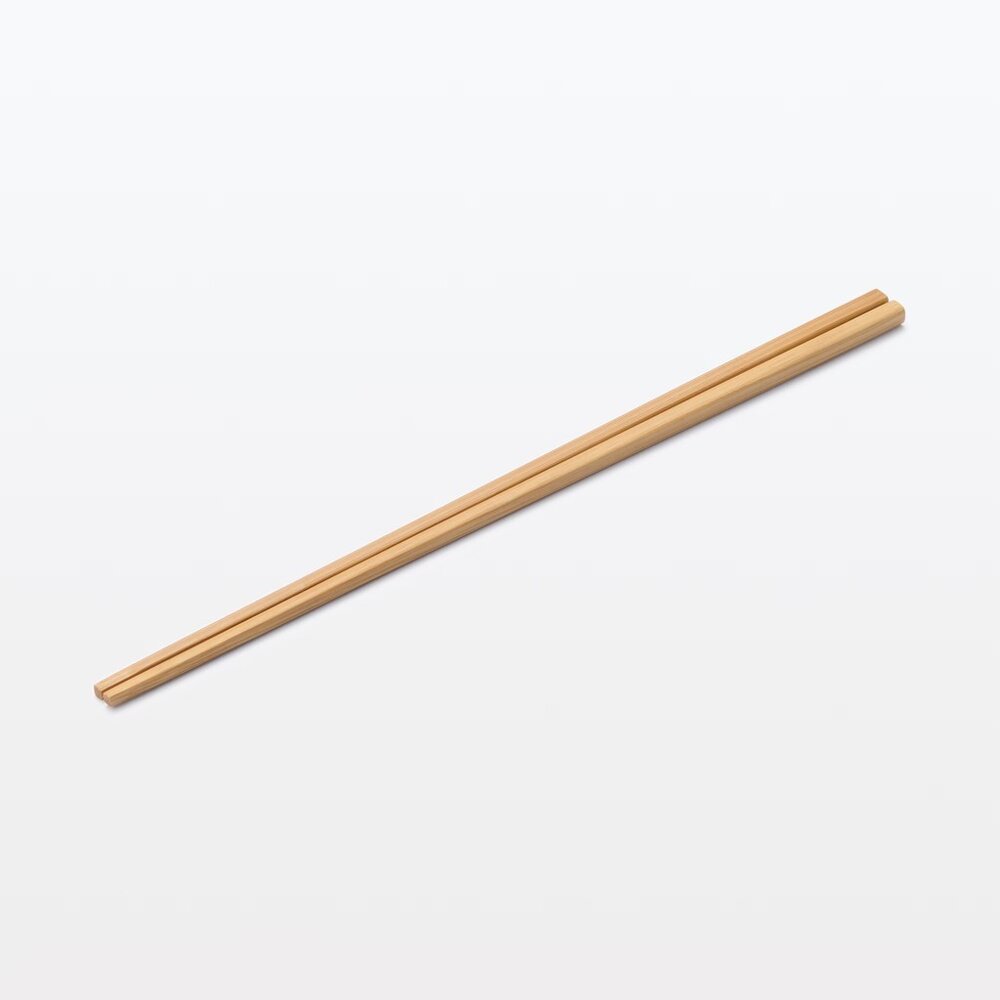 SF-020907-日本 MUJI 無印良品 30cm料理長竹筷 長筷 | 木筷 竹筷 公筷 炸物筷 料理筷 無印代購 日本進口