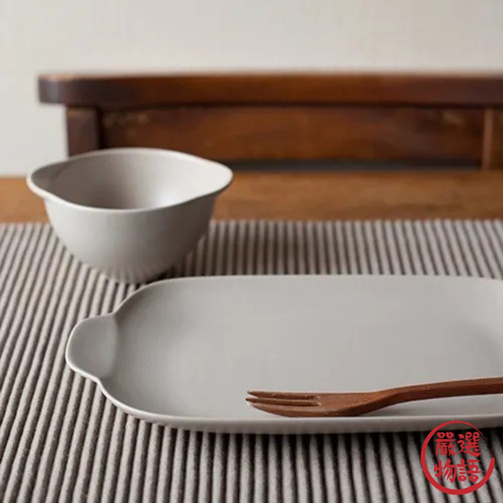 日本製 4th market 簡約早午餐盤 milch系列 早餐盤 午餐盤 主菜盤 沙拉盤 長盤 日本進口-圖片-3