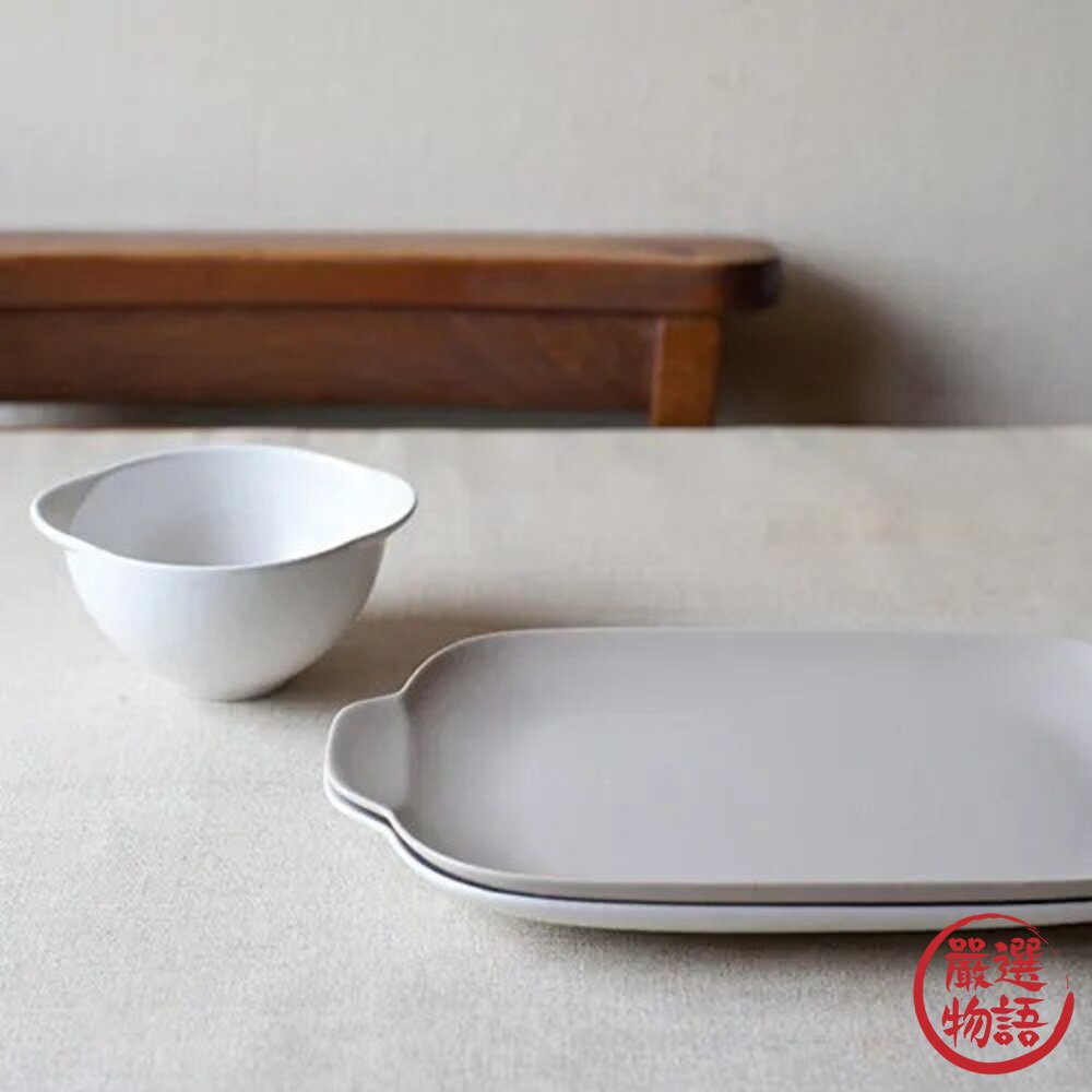 日本製 4th market 簡約早午餐盤 milch系列 早餐盤 午餐盤 主菜盤 沙拉盤 長盤 日本進口-圖片-5
