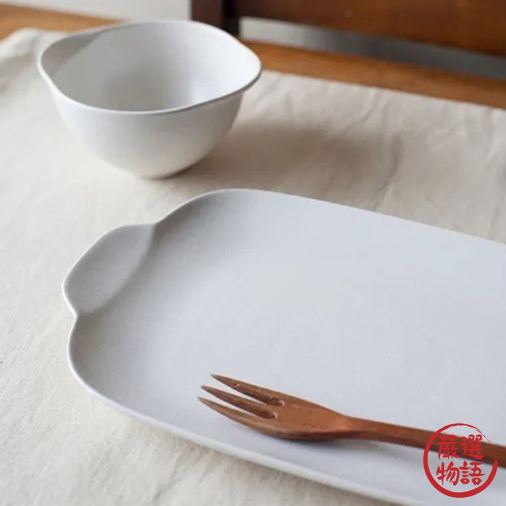 日本製 4th market 簡約早午餐盤 milch系列 早餐盤 午餐盤 主菜盤 沙拉盤 長盤 日本進口-圖片-6