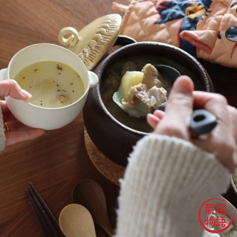 日本 萬古燒 陶鍋 土鍋 橡果造型三合鍋 1700ml  炊飯 湯鍋 砂鍋 煮粥 火鍋 1~3人用 日本進口-圖片-1