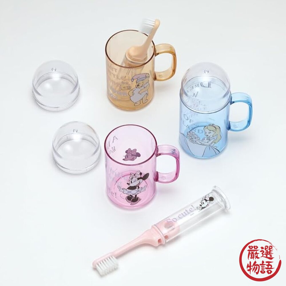 日本 Skater旅行攜帶牙刷 兒童牙刷 | 便攜式牙刷附漱口杯 上學牙刷 皮卡丘 庫洛米 開學用品 日本進口-圖片-4