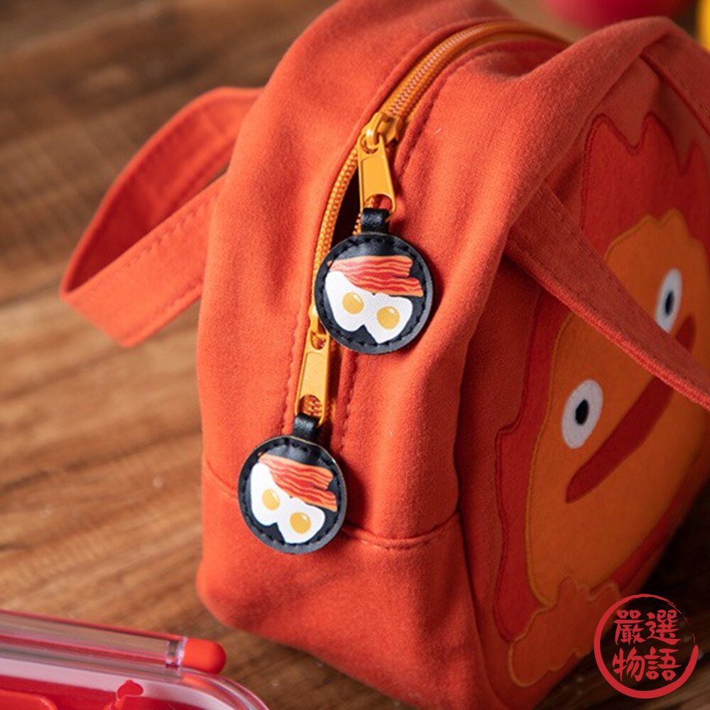 日本 卡西法 兒童便當袋 便當袋 手提袋 造型提袋 霍爾的移動城堡 提袋 萬用手提袋 刺繡包 日本進口-圖片-3