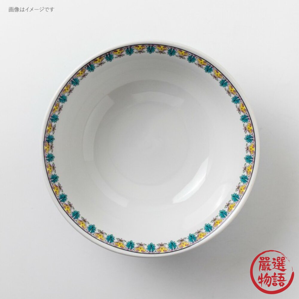 中國宮廷風 碗公 日本製 美濃燒 拉麵碗 復古唐草 昭和拉麵碗 湯碗 大碗 日本製拉麵碗 中華料理 日本進口-圖片-7