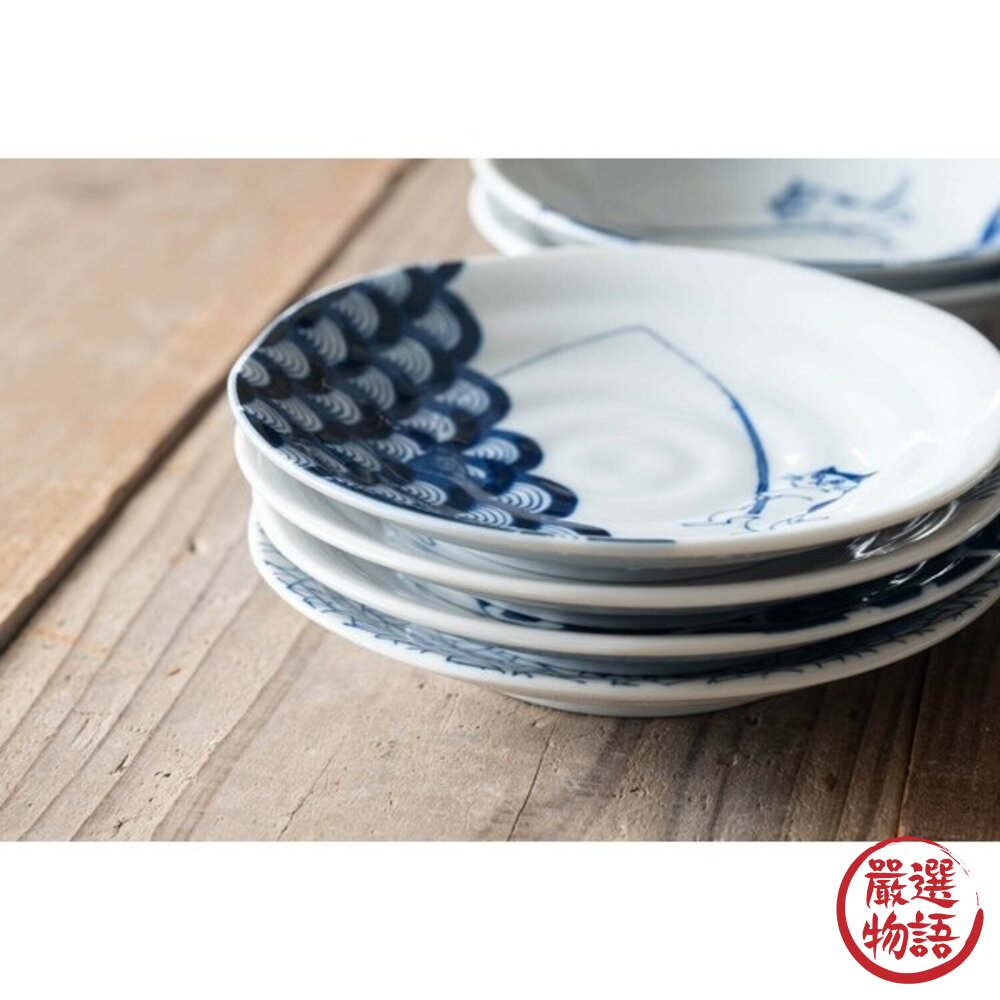 日本貓奴必收 碟盤碗 SHICHITA 最新貓咪 日本進口 全五款 美濃燒 插畫貓 貓奴 陶瓷 小菜碟 小缽 淺盤-圖片-6