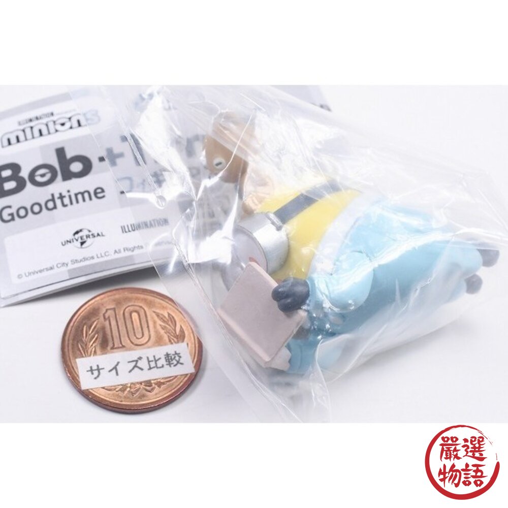 小小兵 日本扭蛋 Bob&Tim 鮑伯提姆快樂時光公仔P2 小小兵扭蛋 提姆扭蛋 T-ARTS 環球 日本進口-圖片-2