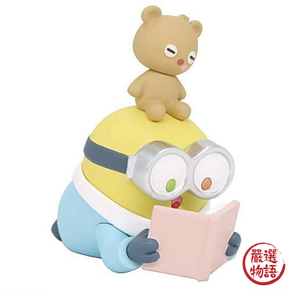 小小兵 日本扭蛋 Bob&Tim 鮑伯提姆快樂時光公仔P2 小小兵扭蛋 提姆扭蛋 T-ARTS 環球 日本進口-圖片-3