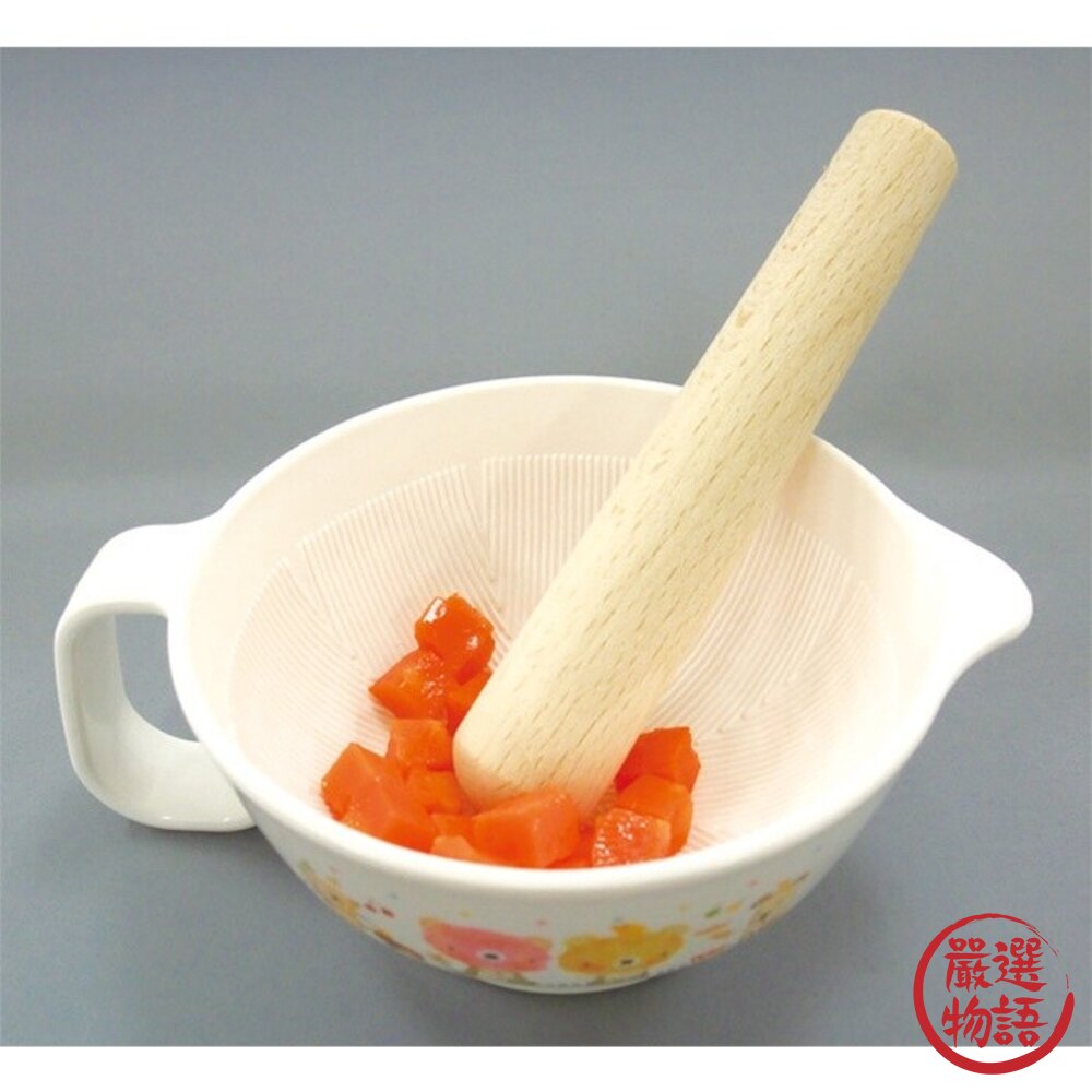 食物研磨套裝 日本製 Anano cafe 五件組 研磨器 磨泥器 食物調理機 果泥研磨 研磨缽 研磨 日本進口-圖片-6