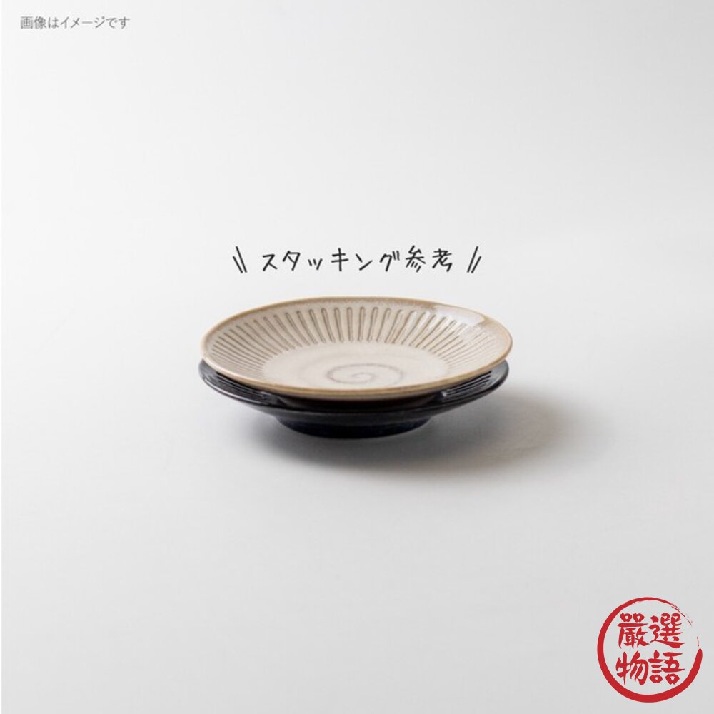 日本製 撥水十草 陶瓷餐盤系列 全五種 | 圓盤 深盤 大盤 小碟子 日式盤子 日本製餐盤 十草盤 陶瓷盤-圖片-2