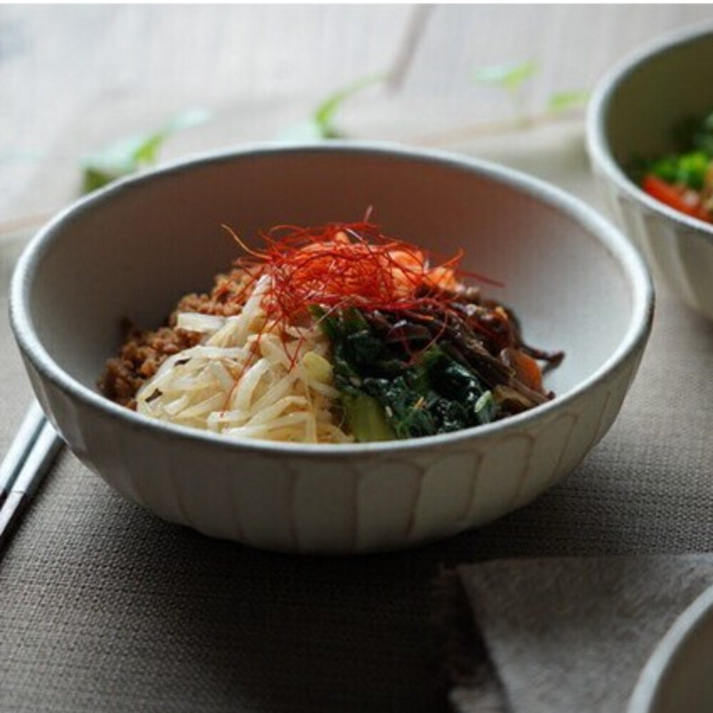 SF-021045-日本製 kinari 益子燒 寬口碗 7吋 5吋 淺碗 湯碗 麵碗 碗 燉菜 義大利麵 陶瓷碗