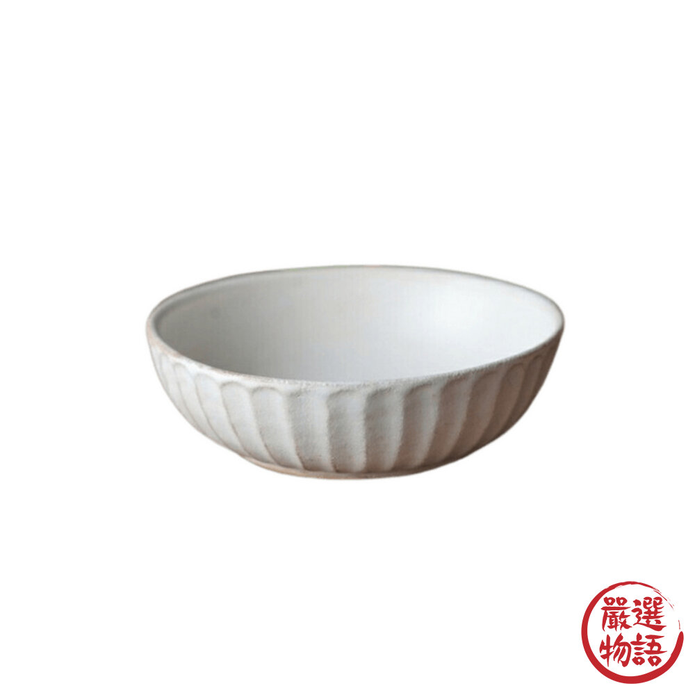 日本製 kinari 益子燒 寬口碗 7吋 5吋 淺碗 湯碗 麵碗 碗 燉菜 義大利麵 陶瓷碗-圖片-1