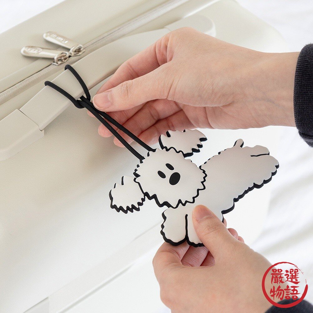 韓國文創 Romane 行李吊牌 ver.3 可愛吊牌|掛牌 吊飾 行李箱 Brunch Brother 日本進口-圖片-3