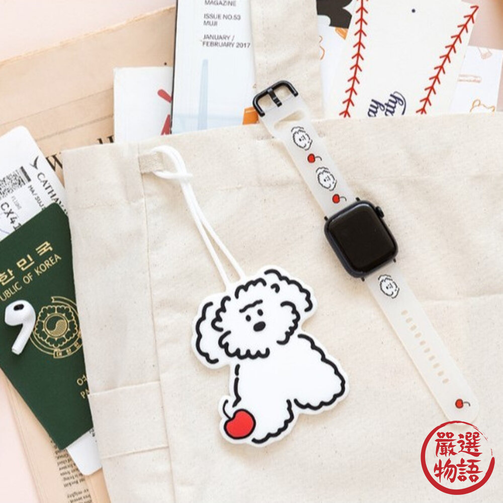 韓國文創 Romane 行李吊牌 ver.3 可愛吊牌|掛牌 吊飾 行李箱 Brunch Brother 日本進口-圖片-4