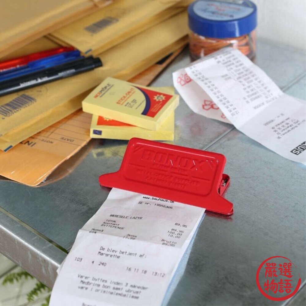 日本 DULTON 美式復古金屬夾 多色可選 萬用夾 | 發票夾 鐵夾 三角夾 山形夾 大力夾 密封夾-圖片-2