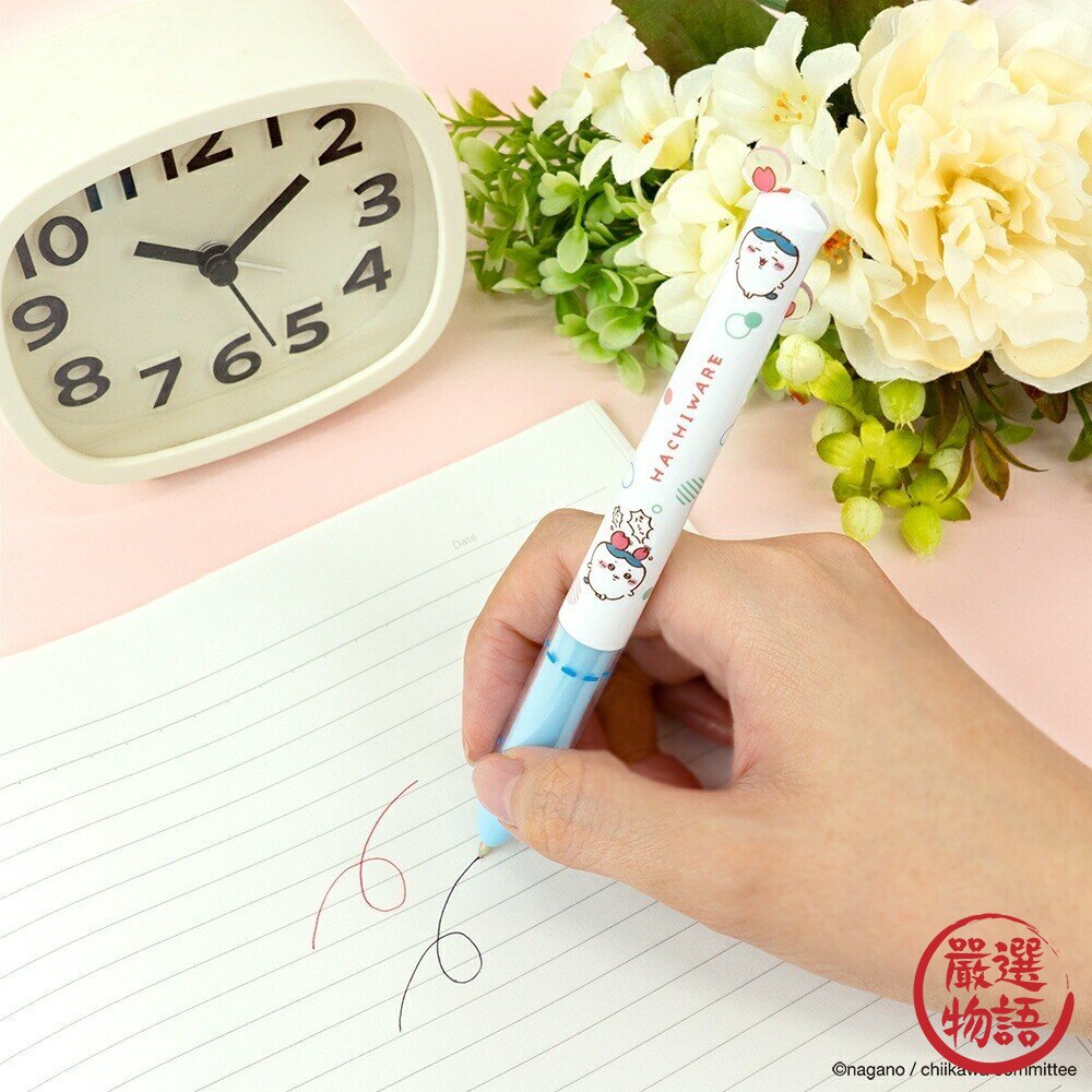 日本製 funbox 吉伊卡哇 雙色原子筆 小八 烏薩奇 吉伊卡哇 | 0.7mm 文具 按壓筆 開學文具 封面照片