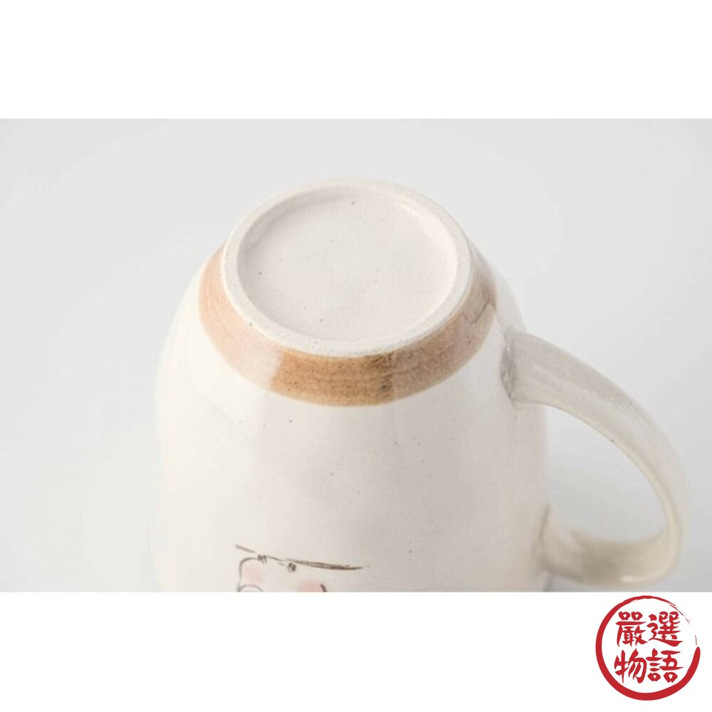 日本美濃燒 貓頭鷹 杯子 | 紅茶杯 咖啡杯 陶瓷杯-圖片-6