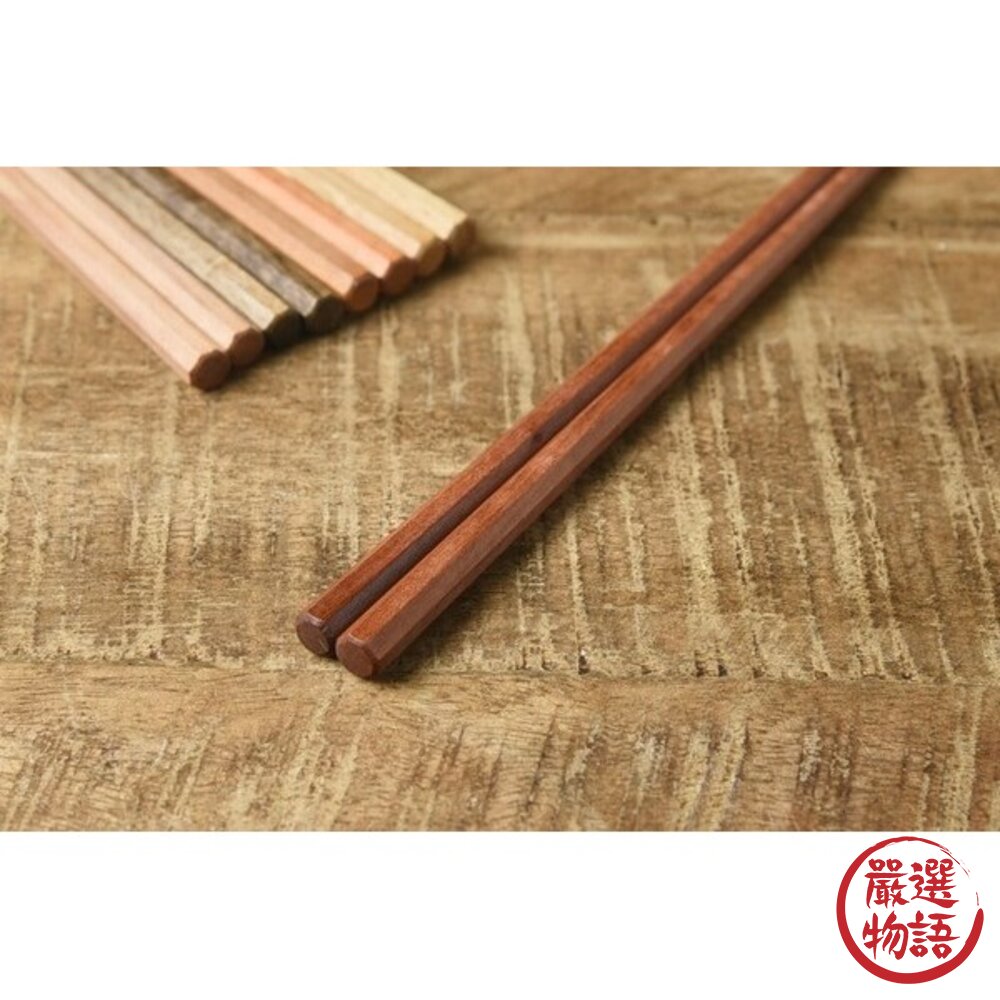 日本 餐具 木筷 tetoca 八角木筷 原色 天然 | 筷子 日本筷子 環保筷-圖片-3