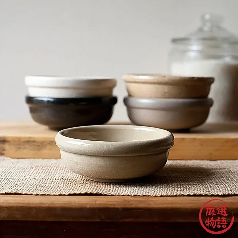 日本製萬古燒 餐碗 飯碗 粗陶 五色 4th Market|小鉢 耐熱陶瓷 小碗 陶瓷碗 手作釉 日本進口-圖片-1