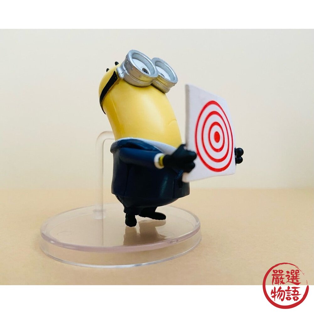 T-arts小小兵超變身公仔 轉蛋 神偷奶爸公仔|Bob模型 辦公室小物 裝飾品 蛋糕裝飾 模型 附底座-圖片-2