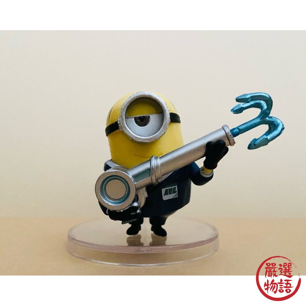 T-arts小小兵超變身公仔 轉蛋 神偷奶爸公仔|Bob模型 辦公室小物 裝飾品 蛋糕裝飾 模型 附底座-圖片-3