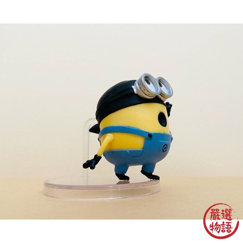 T-arts小小兵超變身公仔 轉蛋 神偷奶爸公仔|Bob模型 辦公室小物 裝飾品 蛋糕裝飾 模型 附底座-圖片-4