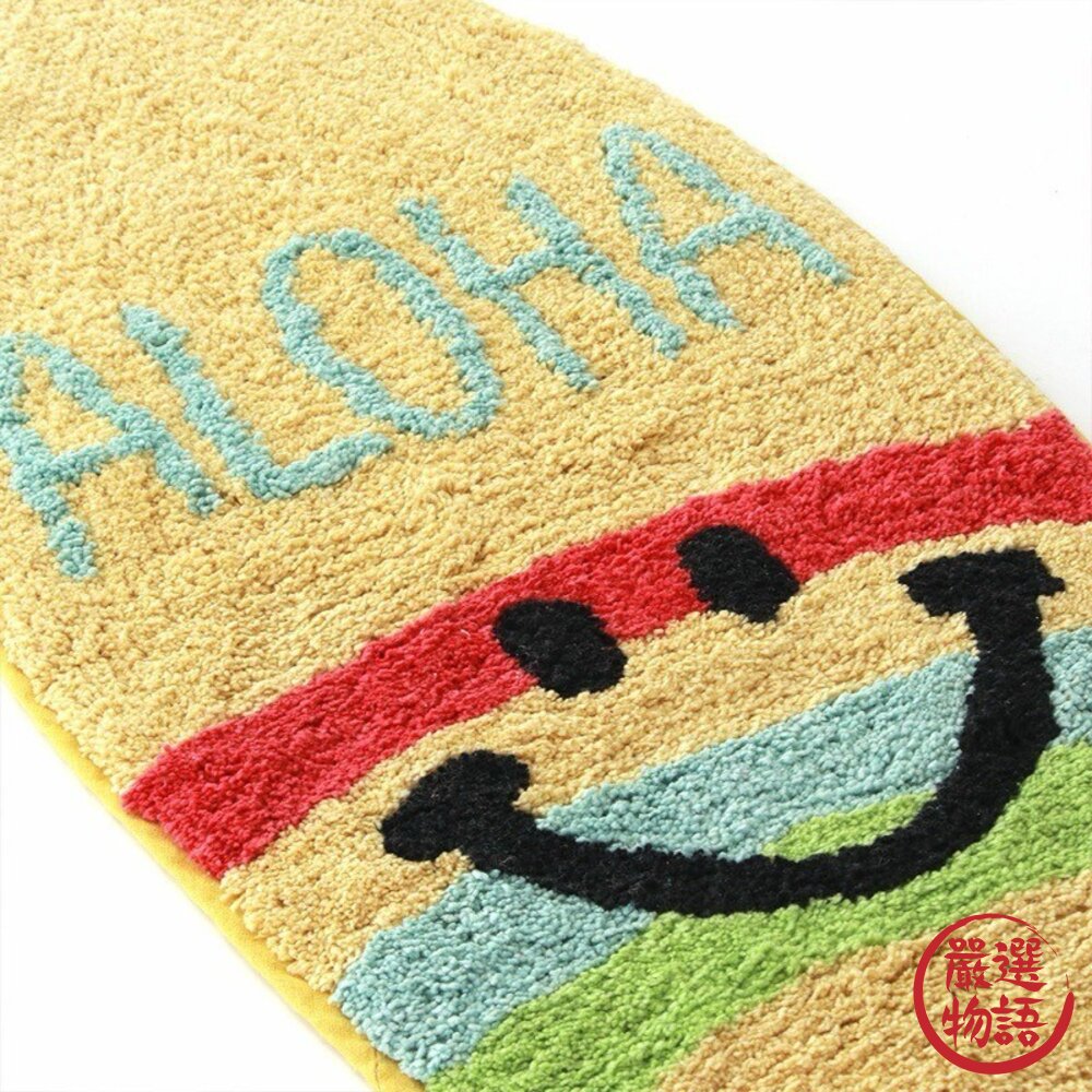 日本Tomo衝浪板地墊|腳踏墊床邊地毯居家裝飾玄關度假風裝飾小物客廳地毯夏天日本進口