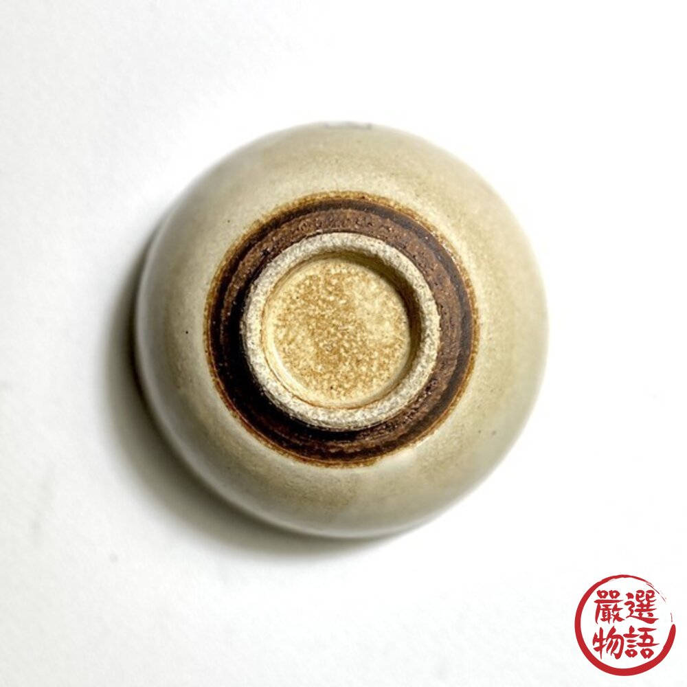 日本製六魯鏽一本粉引飯碗 250ml 陶瓷碗|餐碗 日本碗 日式懷舊風餐具-圖片-6