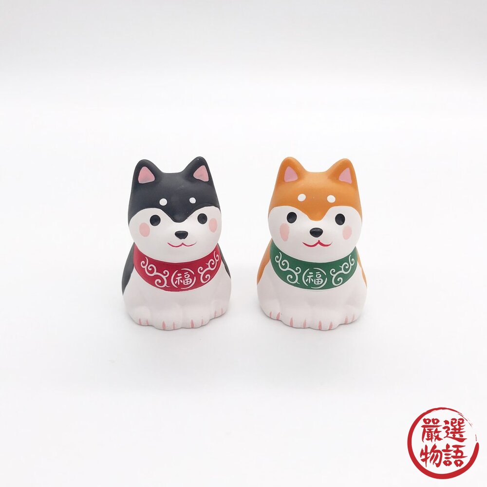 日本藥師窯 招柴進寶 柴犬陶瓷擺飾 底部籤詩 福柴 可愛柴犬 | 開運擺飾 新年擺飾 辦公 桌面擺飾 柴犬-圖片-4